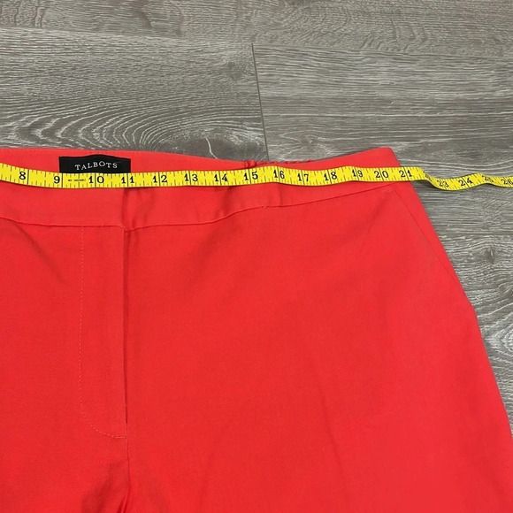 Talbots Slim Crop Scalloped Hem 22WP - Picture 8 of 15